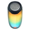 JBL Pulse 4 portable Bluetooth speaker in Black, top view with speaker grille and front controls