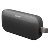 Bose SoundLink Flex (2nd Gen) portable Bluetooth speaker in Black, angled view from the utility loop side
