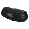 JBL Charge 5 Wi-Fi portable Bluetooth speaker in Black, angled front view