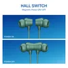 boAt Rockerz 301 ANC wireless neckband earphones with active noise cancellation in Sage Green, magnetic Hall switch power on and off