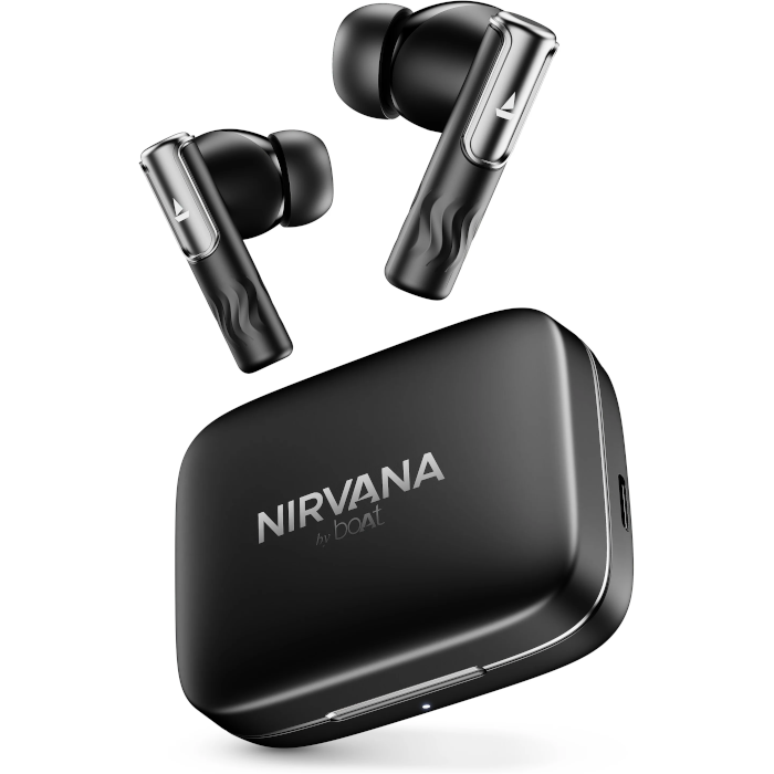 boAt Nirvana Ivy Gunmetal Black