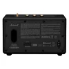 Marshall Acton III Bluetooth home speaker in Black, back view with the mains input