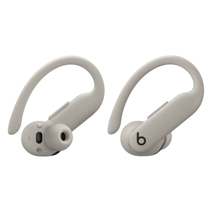 Beats Powerbeats Pro 2 true wireless earbuds in Quick Sand, pair of earbuds with ear hooks