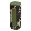 JBL Grip portable Bluetooth speaker in Squad, back view with rope loop and light panel