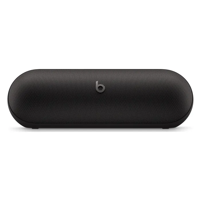 Beats Pill portable Bluetooth speaker in Matte Black, front view