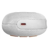 JBL Clip 5 portable Bluetooth speaker in White, bottom with USB-C port