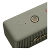 Marshall Emberton III portable Bluetooth speaker in Sage, close-up of the control knob and buttons