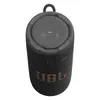 JBL Grip portable Bluetooth speaker in Black, top with Power, Auracast and Bluetooth buttons