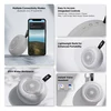 boAt Stone 135 portable Bluetooth speaker in Space Grey, feature collage with the side buttons