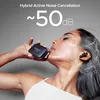 boAt Nirvana Ivy true wireless earbuds in Gunmetal Black, hybrid active noise cancellation up to 50 dB