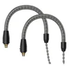 Sennheiser MMCX microphone cable for IE series earphones in Grey, MMCX connectors and ear hooks