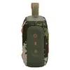 JBL Go 4 portable Bluetooth speaker in Squad, side panel with Power, Bluetooth and Auracast buttons