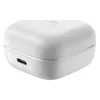 Sennheiser Accentum True Wireless noise cancelling earbuds in White, closed charging case