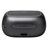 JBL Live Beam 3 noise cancelling earbuds in Black, charging case back with the USB-C port