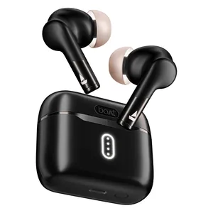 boAt Airdopes 148 Gen 2 true wireless earbuds in Active Black, earbuds with the open charging case