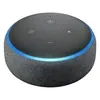 Amazon Echo Dot 3rd Gen smart speaker in Black, angled top view