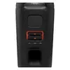 JBL PartyBox 720 portable Bluetooth party speaker in Black, back view with the twin battery bay open
