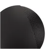 Beats Pill portable Bluetooth speaker in Matte Black, close-up of the end and metal grille