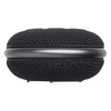 JBL Clip 4 portable Bluetooth speaker in Black, bottom with USB-C port