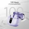 boAt Airdopes 181 Pro true wireless earbuds in Lilac Serenity, earbuds and case, up to 100 hours playback
