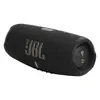 JBL Charge 5 Wi-Fi portable Bluetooth speaker in Black, angled front view