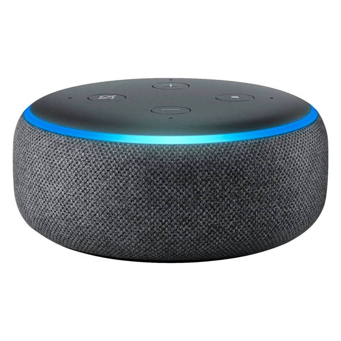 Amazon Echo Dot 3rd Gen smart speaker in Black, front view