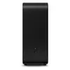 Sonos Sub 4 wireless subwoofer in Black, side view with join button