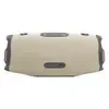 JBL Charge 6 portable Bluetooth speaker in Sand, back view with USB-C port